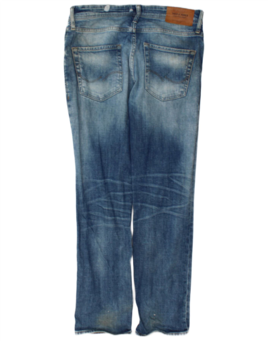 Jack & Jones Hombre GLENN Slim Jeans W30 L30 Algodón Azul