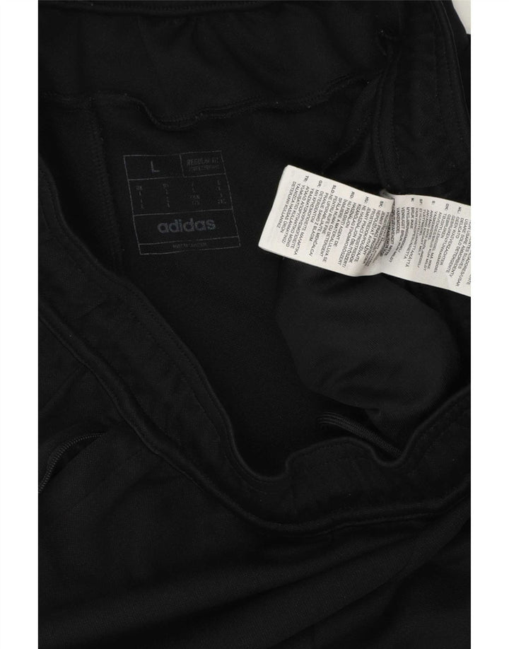 Adidas Hombre Aeroready Regular Fit Pantalones Cortos Deportivos Grande Poliéster Negro