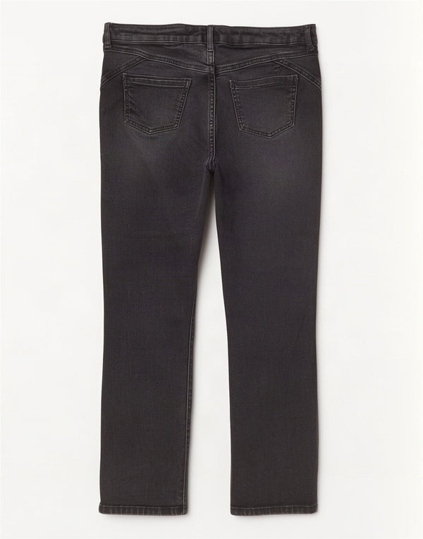 Marks & Spencer Vaqueros Cortos para Mujer W34 L25 Gris