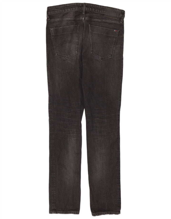 Tommy Hilfiger Vaqueros ajustados para hombre W33 L34 Algodón gris