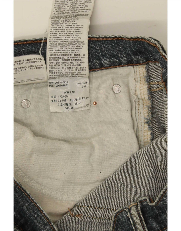 Levi's Vaqueros Rectos Para Hombre W36 L27 Azul