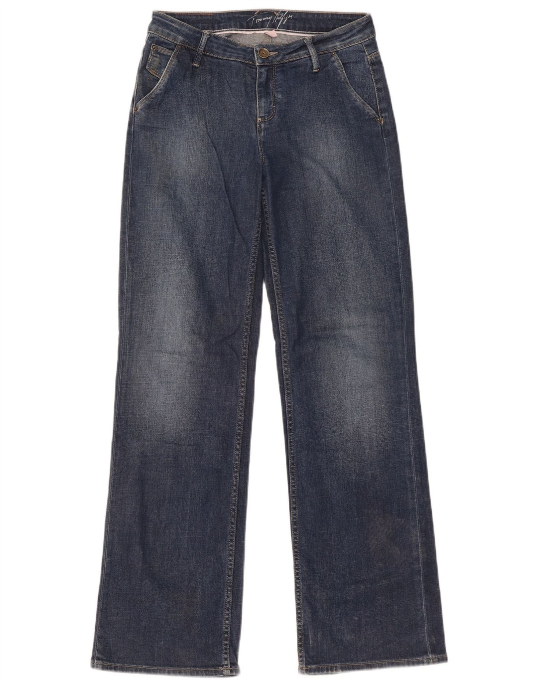 TOMMY HILFIGER Vaqueros Bootcut para Mujer W27 L32 Algodón Azul
