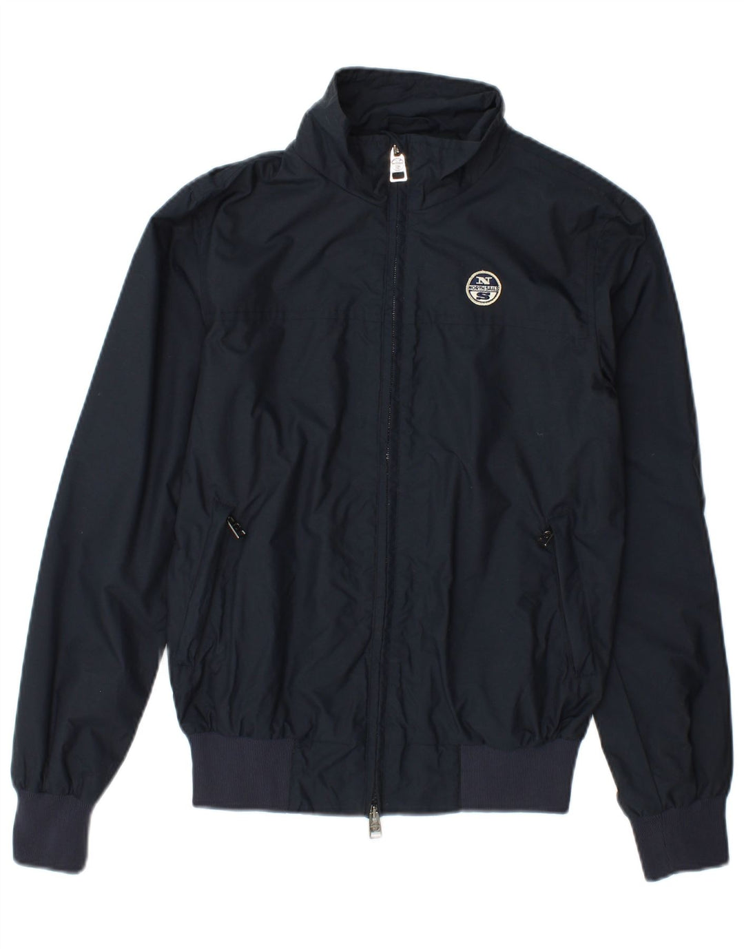 North Sails Chaqueta impermeable para hombre UK 36 Small Azul marino Poliamida