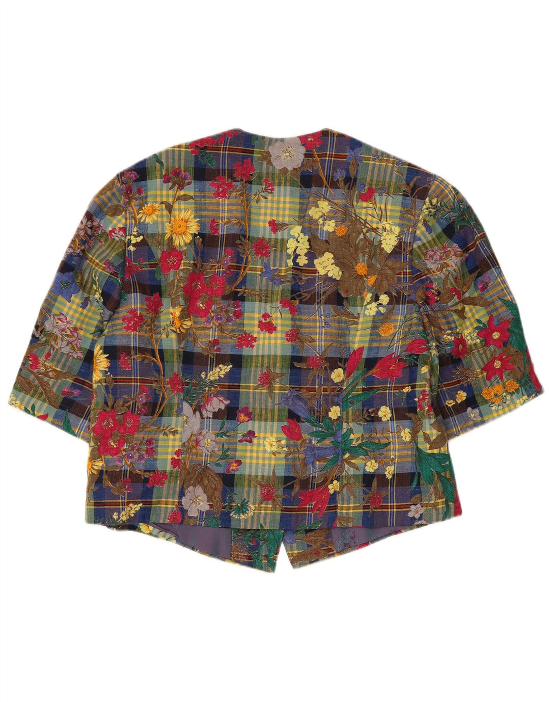 JULIUS LANG Chaqueta tipo blazer de 4 botones para mujer EU 40 Mediana Multicolor