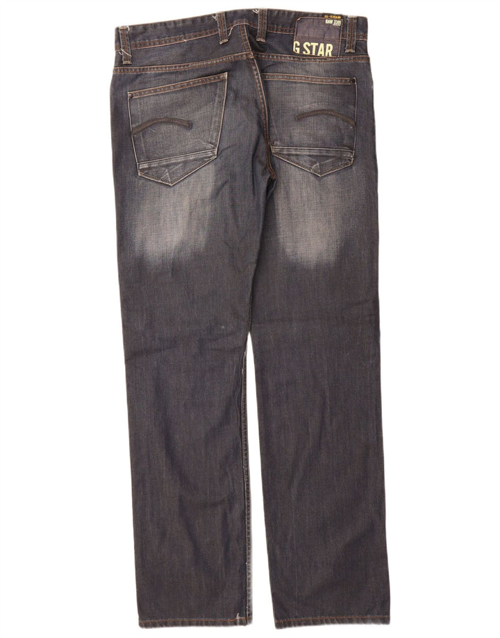 Vaqueros rectos para hombre G-Star W36 L34 Algodón azul marino
