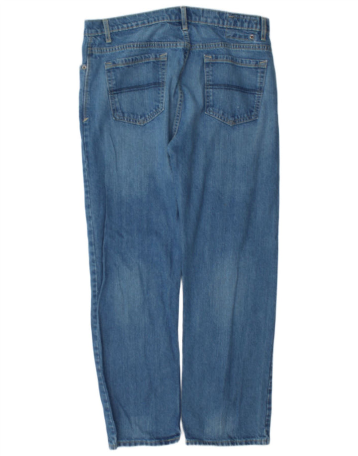 Marks & Spencer Vaqueros rectos azules Harbor para hombre W36 L31 Algodón azul