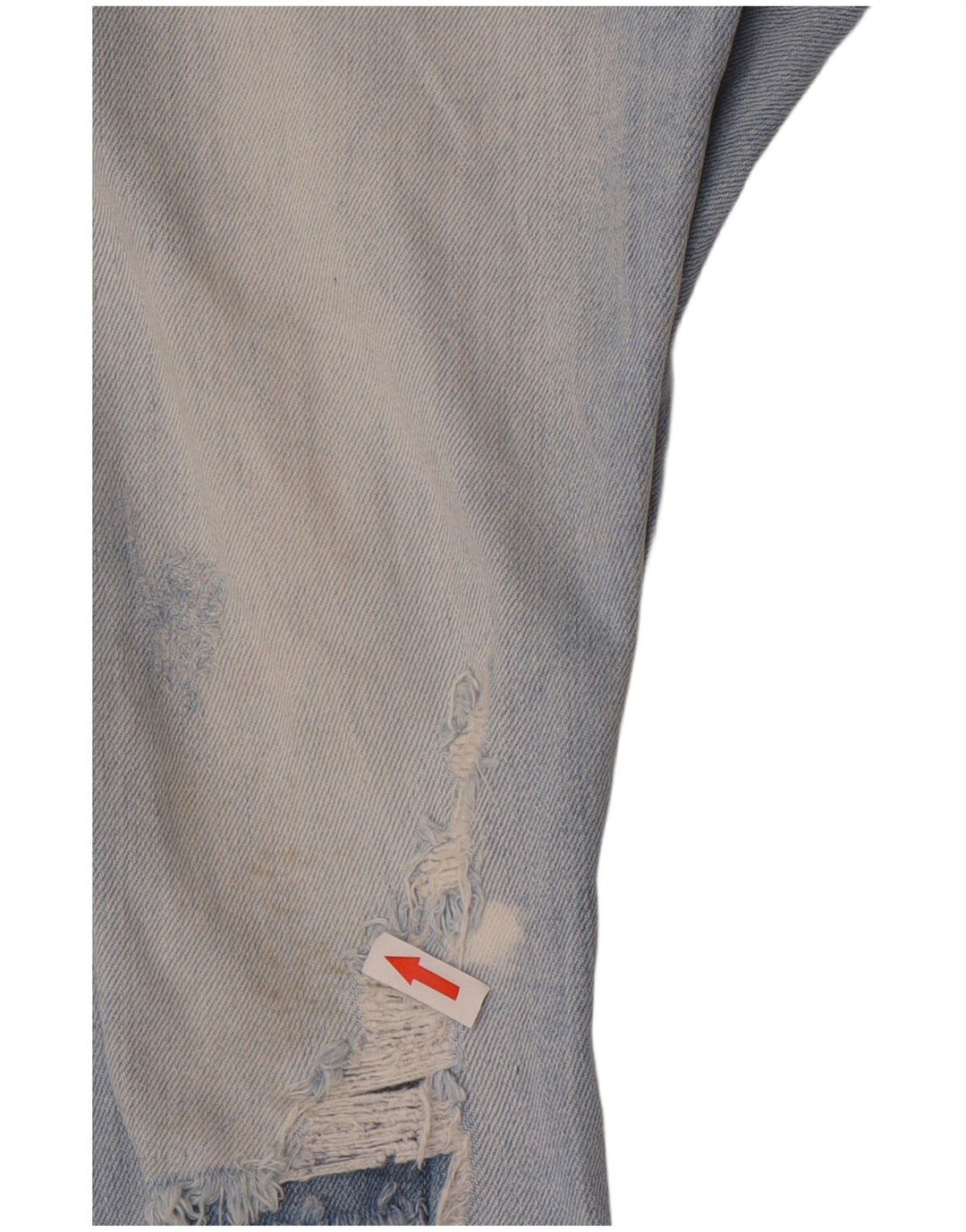 Zara Jeans ajustados desgastados para hombre EU 42 Large W32 L26 Azul