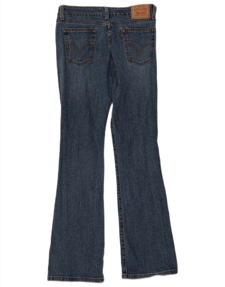 Levi's Jeans 518 Super Low Bootcut para mujer US 7 Medium W28 L31 Algodón azul