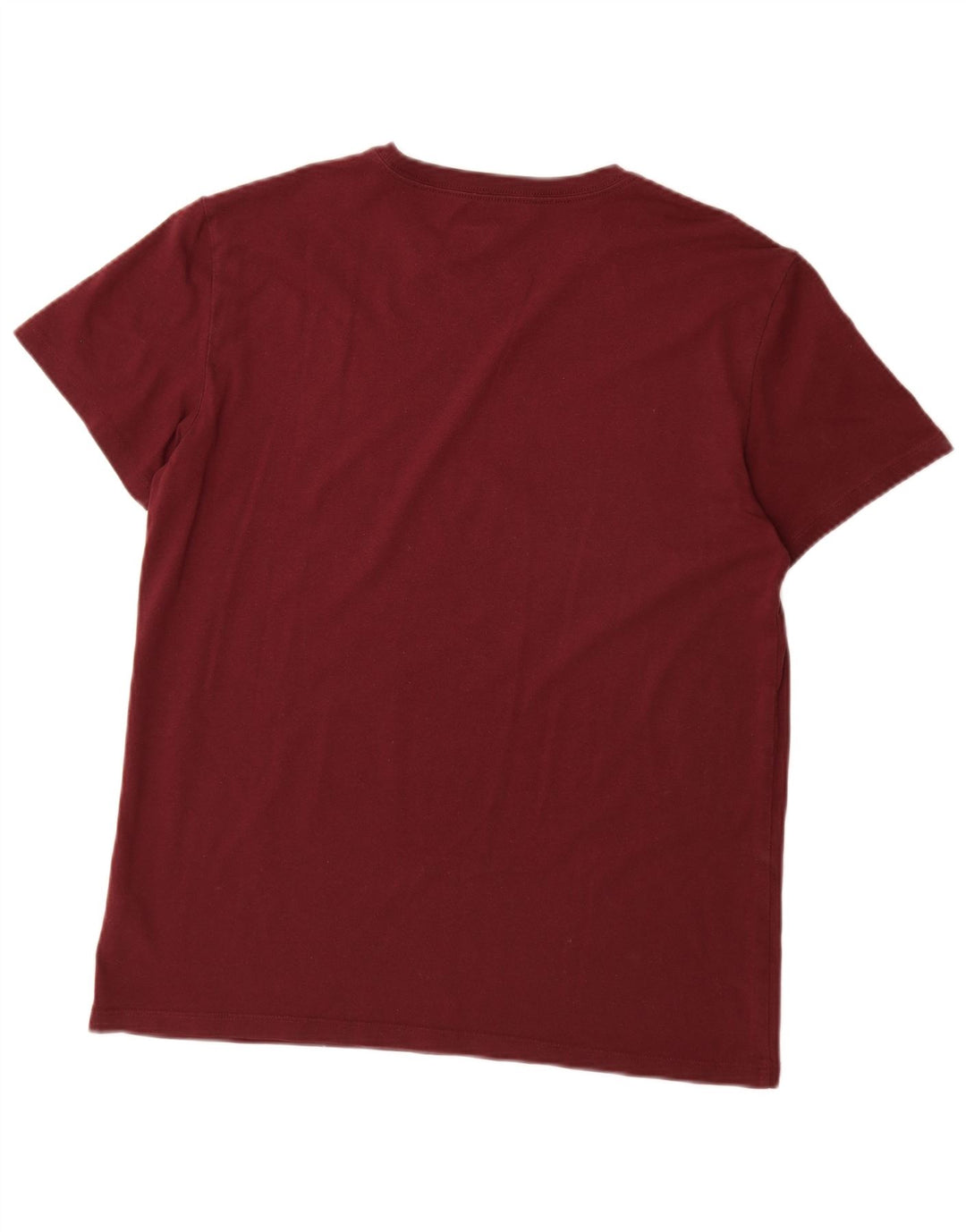 AMERICAN EAGLE Camiseta gráfica para hombre Top Algodón burdeos medio