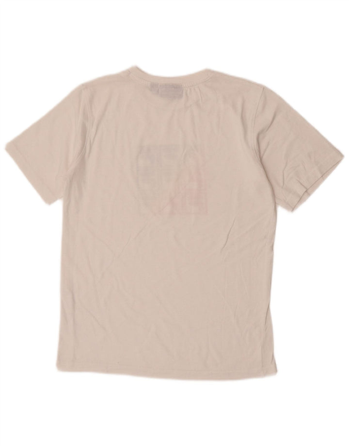Fila Camiseta gráfica para mujer Top UK 12 Medium White