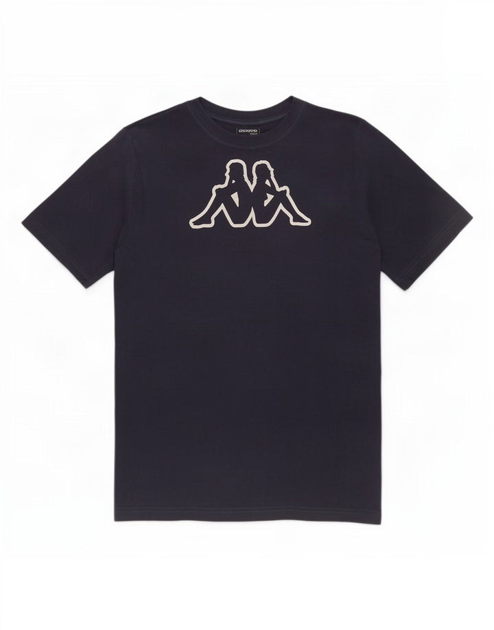 Kappa - Camiseta gráfica para hombre, talla grande, azul marino