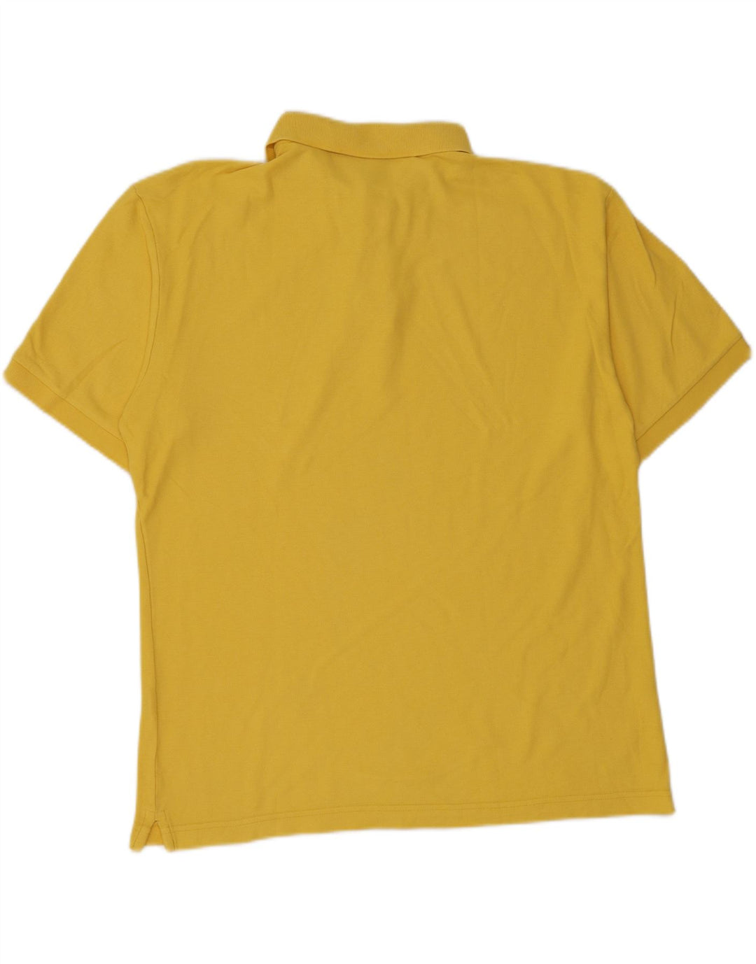 FILA Polo para hombre grande amarillo