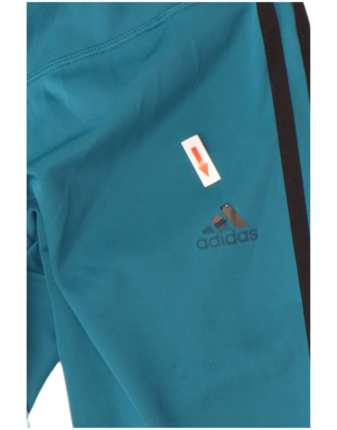 Adidas Mujer Climalite Leggings UK 8/10 Pequeño Azul Poliéster