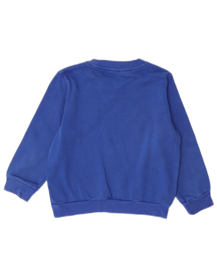 Adidas Sudadera para niño Jumper 6-7 años Azul Algodón