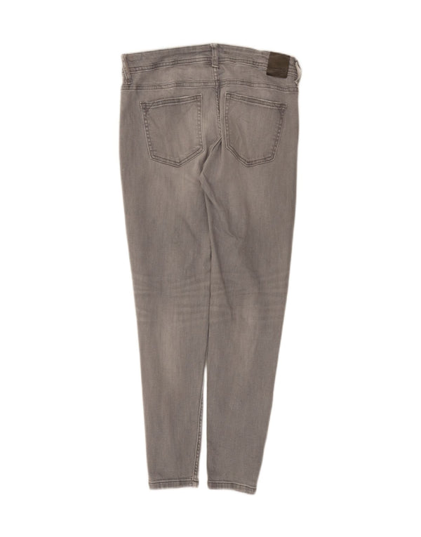 Zara Mujer Z1975 Skinny Jeans EU 38 Small W28 L27 Algodón Gris