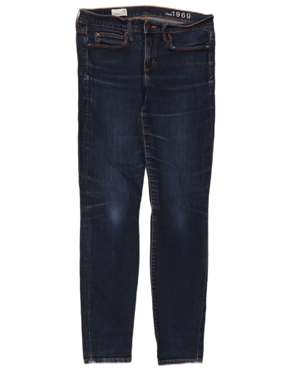 Gap Mujer Legging Skinny Jeans W28 L29 Azul Marino
