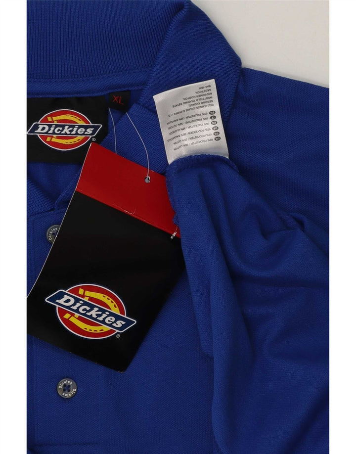 Polo Dickies Hombre XL Poliéster Azul