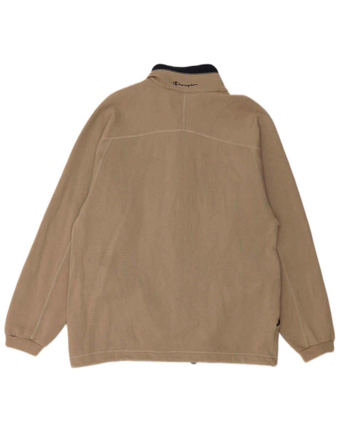 Champion Chaqueta De Chándal Para Hombre De Algodón Beige Medio