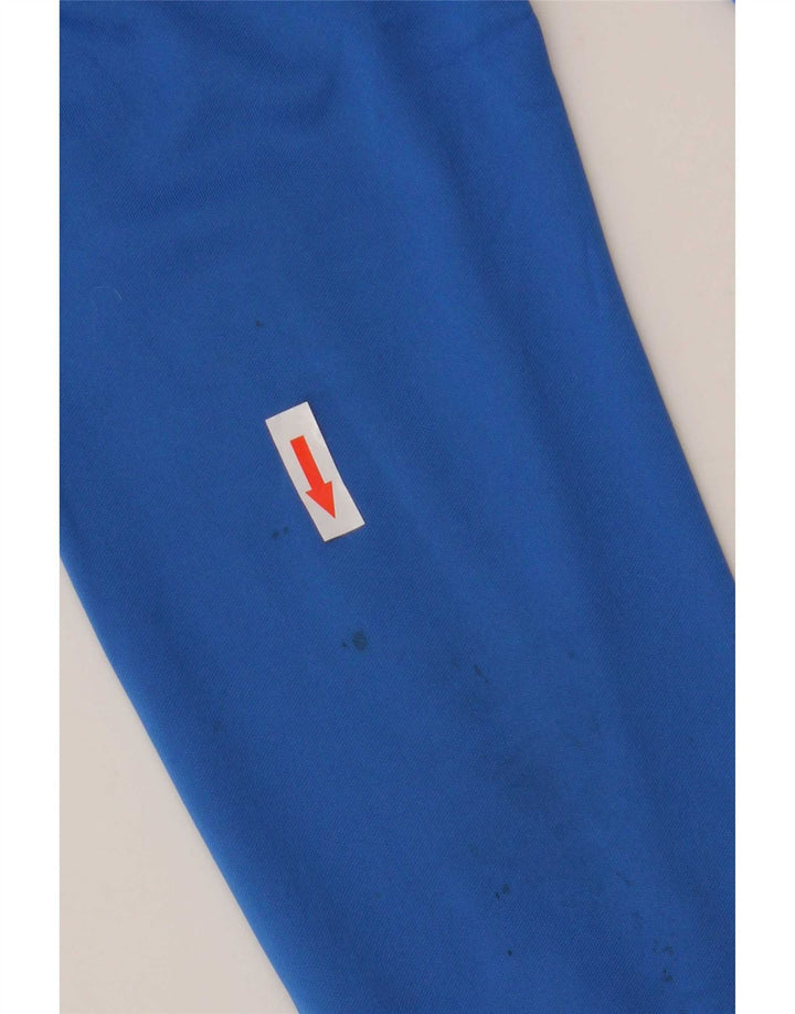 Nike Hombre Dri Fit Chándal Top Chaqueta Grande Azul Colorblock Poliéster