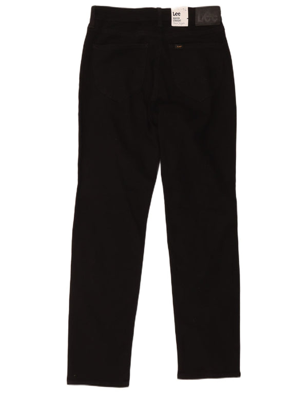 Vaqueros rectos de corte clásico Marion para mujer Lee W31 L31 Algodón negro