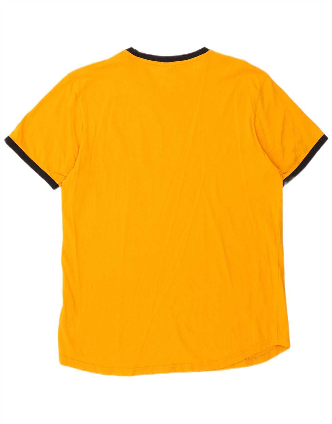 Ellesse - Camiseta gráfica para hombre, talla grande, algodón naranja