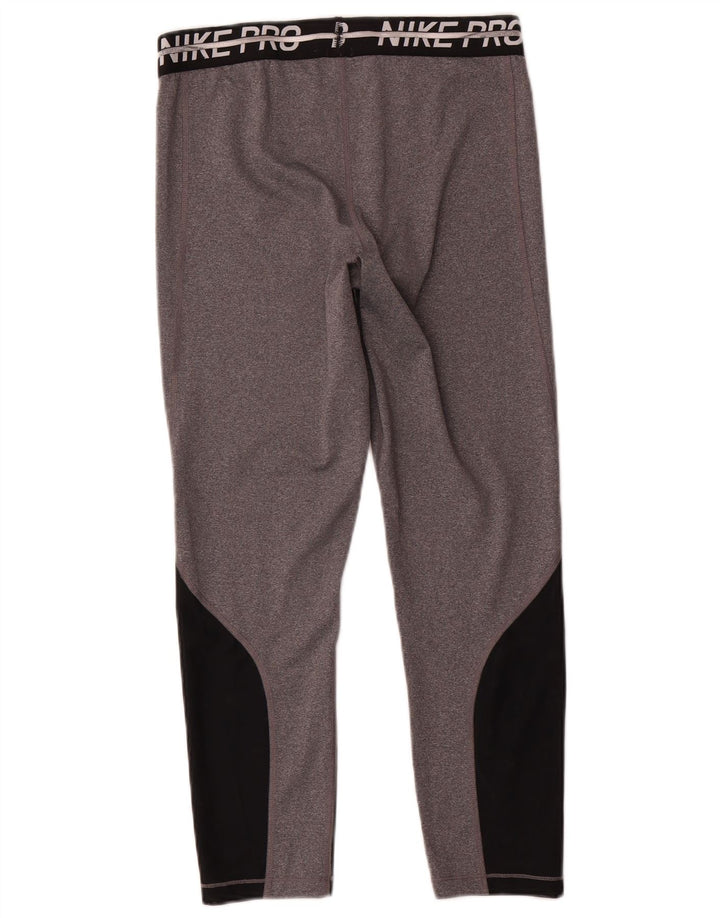 Leggings Nike Dri Fit Graphic para mujer, talla 44, color gris medio