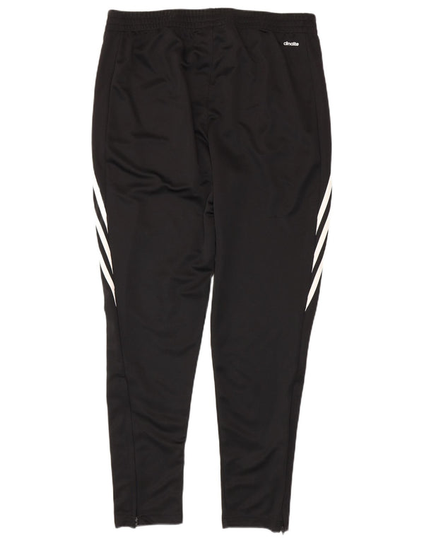 Adidas Mens Climalite Chándal Pantalones Grande Negro Poliéster