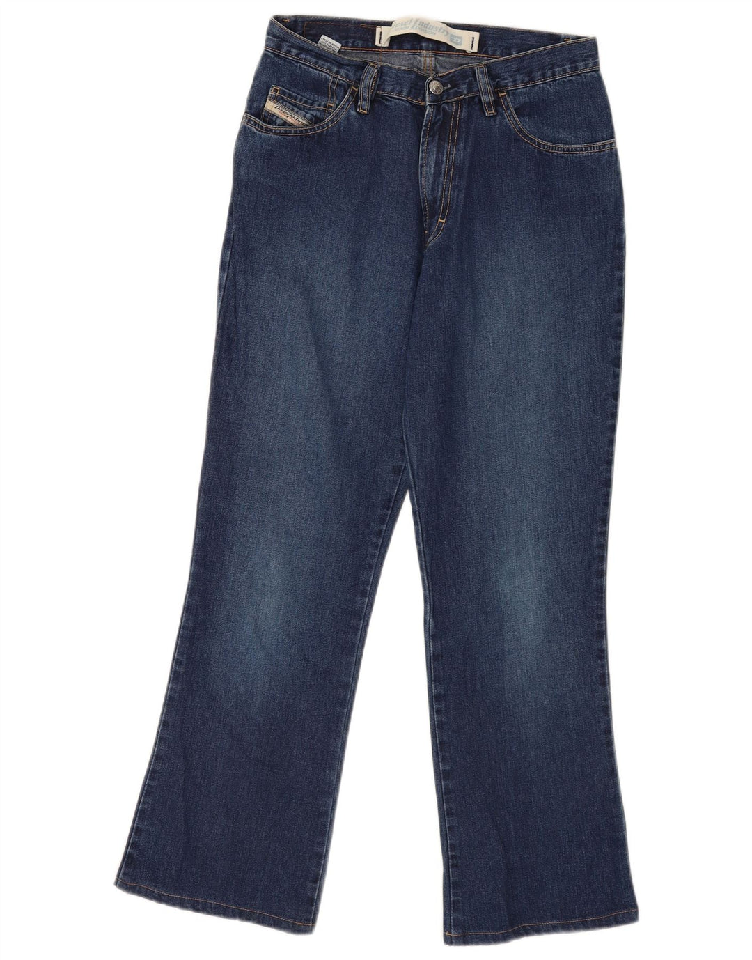 Diesel Hombre Bootcut Jeans W31 L28 Algodón Azul