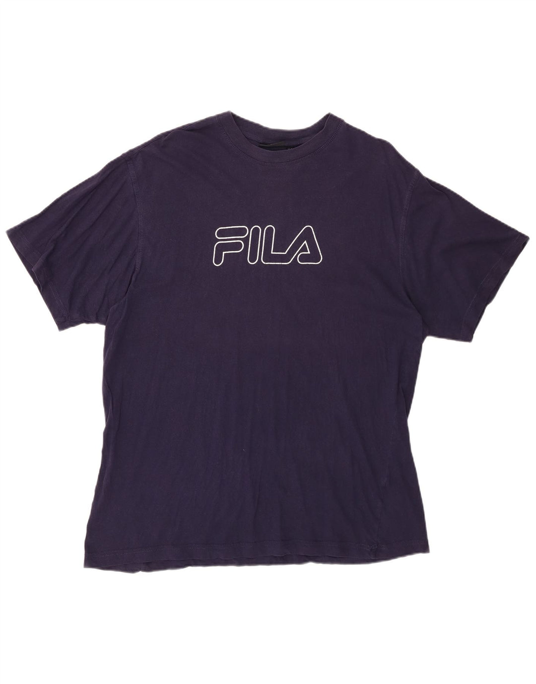 FILA Camiseta gráfica para hombre Top XL Azul marino