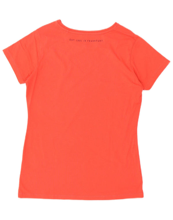 JACK WOLFSKIN Camiseta para mujer Top UK 10/12 Small Pink Cotton