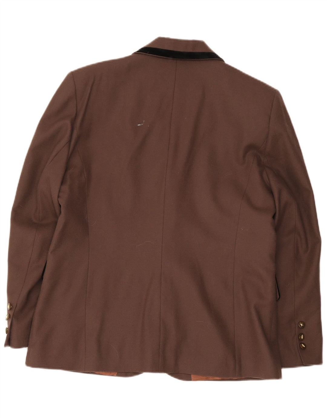 Dorene Chaqueta Blazer de 2 Botones para Mujer UK 18 XL Marrón Lana Nueva