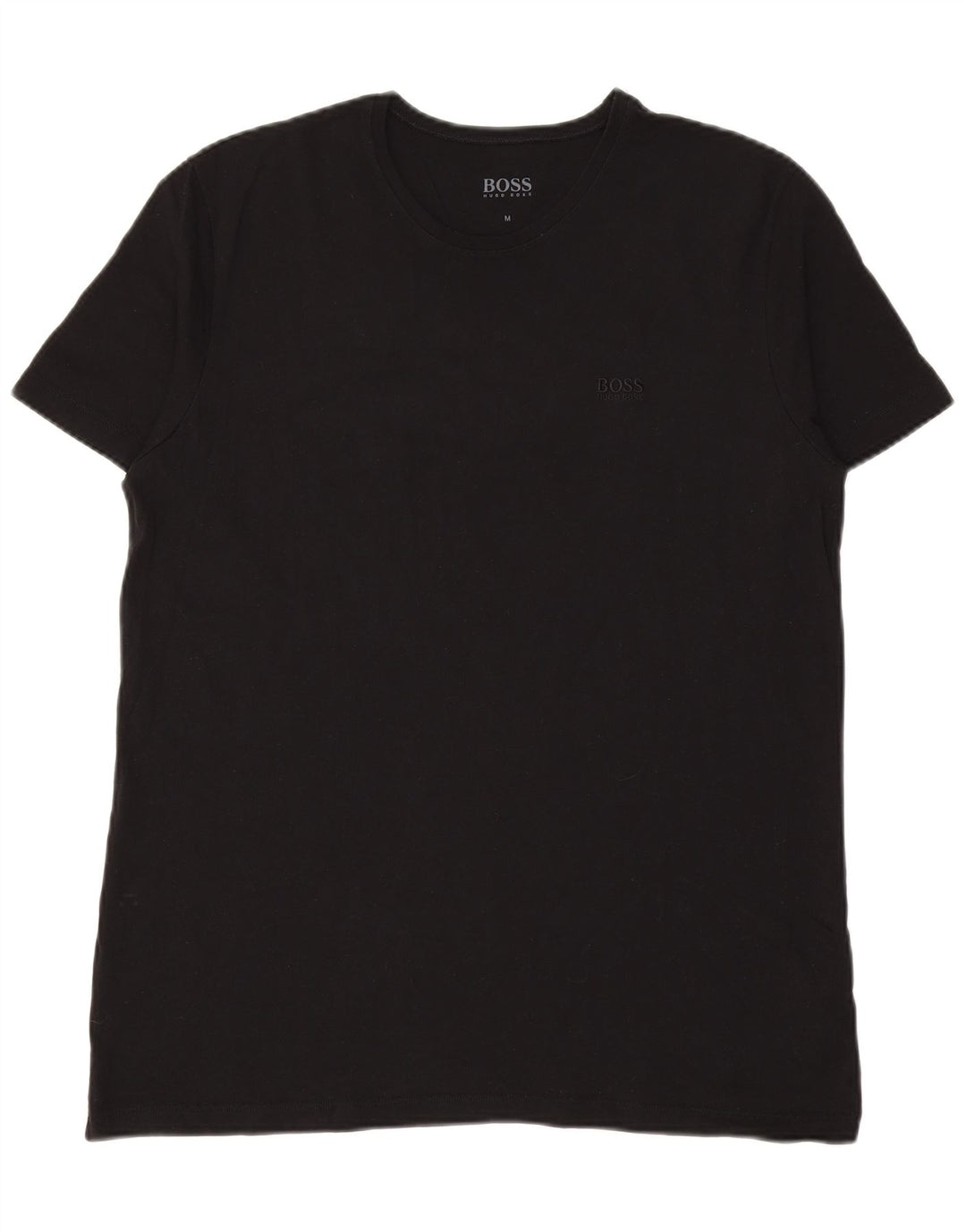 Camiseta HUGO BOSS Hombre Top Medium Negro Algodón