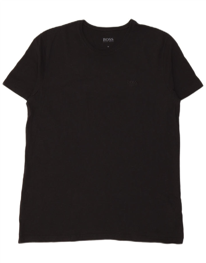 Camiseta HUGO BOSS Hombre Top Medium Negro Algodón