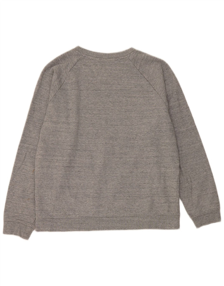 Levi's Sudadera tipo jersey para mujer UK 14 Algodón moteado gris medio