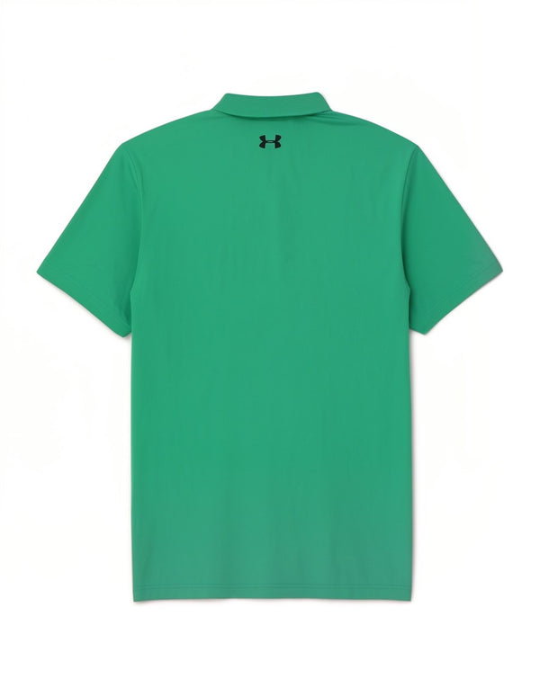 Polo Under Armour Hombre Poliéster Verde Medio