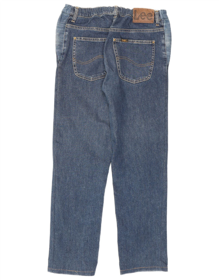 Lee Vaqueros Rectos Brooklyn Hombre W31 L28 Algodón Azul