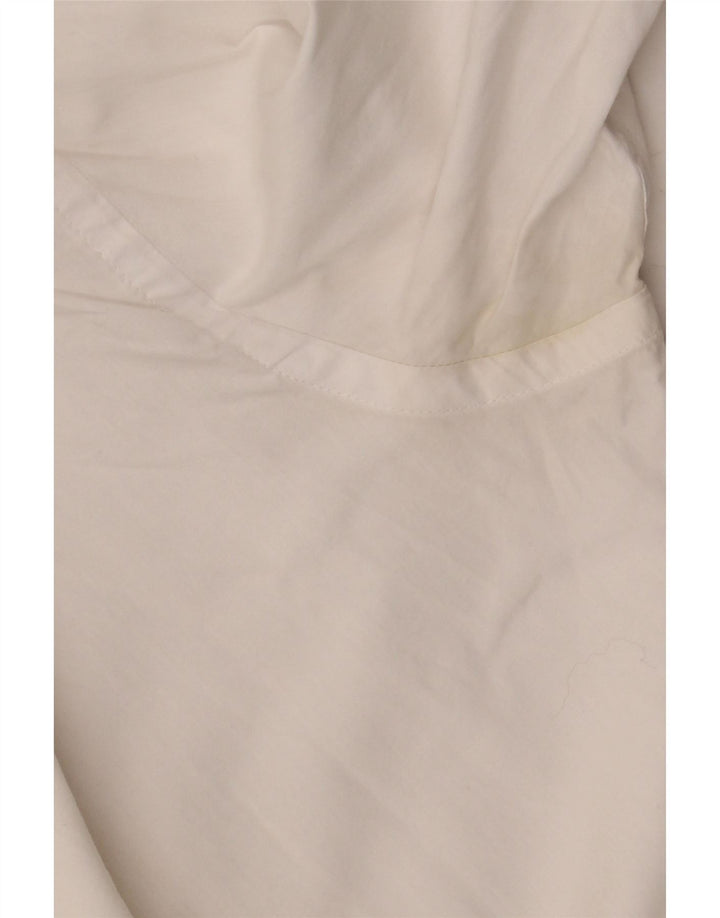 Camisa Roberto Cavalli Hombre Talla 41 16 Grande Algodón Blanco