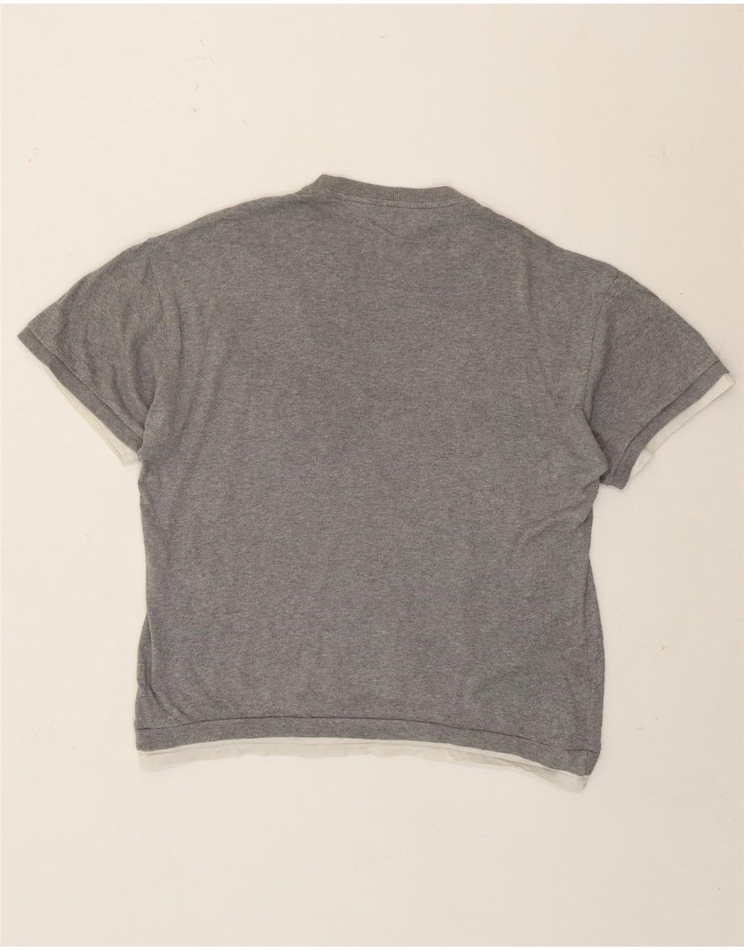 Zara Hombre Camiseta Top Small Gris