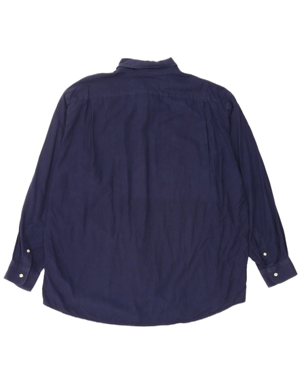 Camisa Lacoste Hombre Talla 43 XL Azul Marino