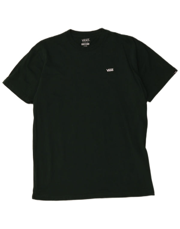 Vans Hombre Classic Fit Camiseta Top Grande Algodón Verde