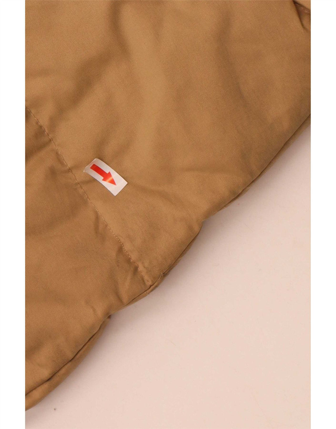 Levi's Chaqueta acolchada con capucha para hombre UK 40 Large Beige Nylon