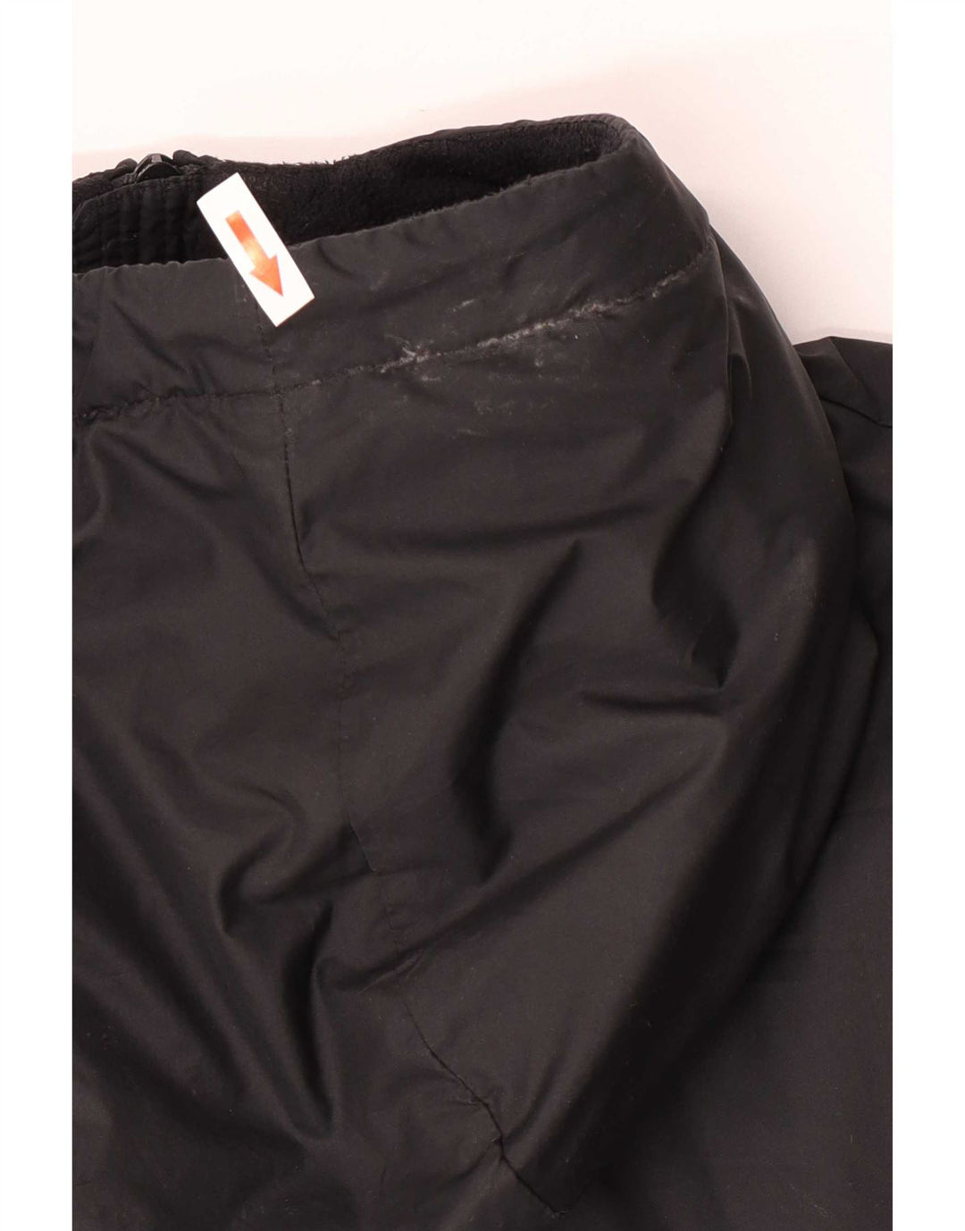 Nike Chaqueta cortavientos con capucha para hombre UK 40 Large Negro Colorblock Poliéster