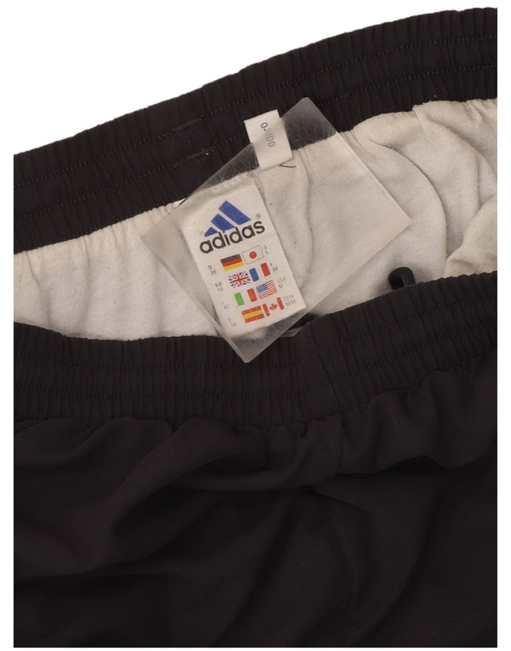 Adidas Pantalones de chándal para mujer UK 10 Small Azul marino Poliéster
