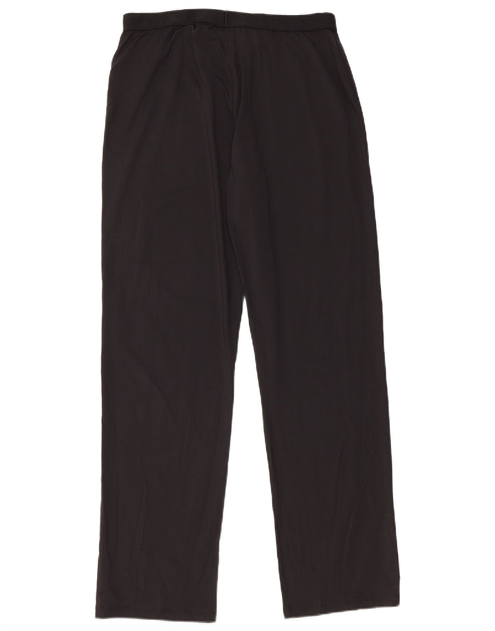 NIKE Pantalones de chándal para mujer US 8/10 Medium Black Nylon