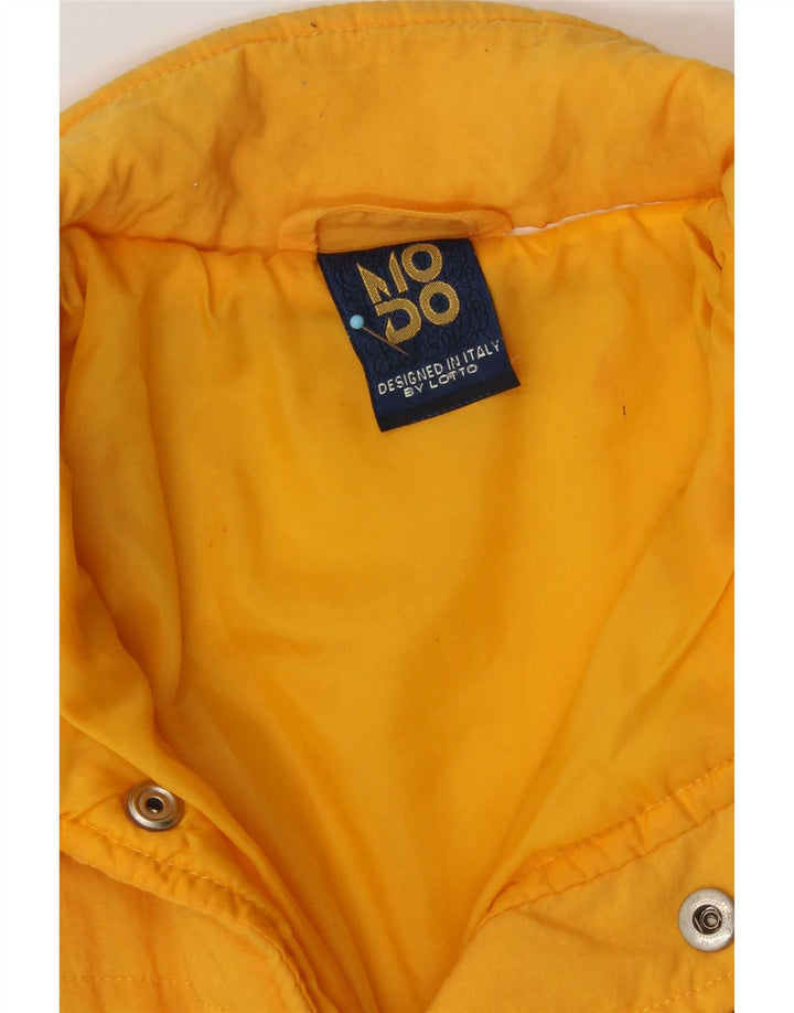 Lotto Chaqueta cortavientos para hombre UK 34 XS Amarillo