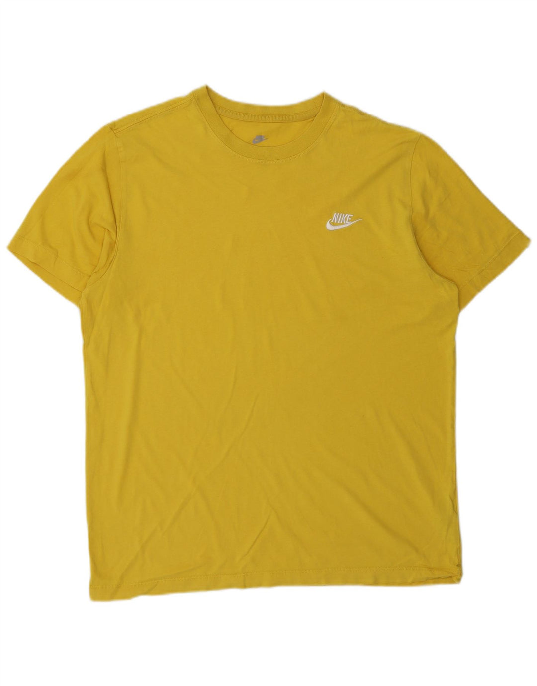Camiseta Nike Hombre Top Medium Amarillo Algodón