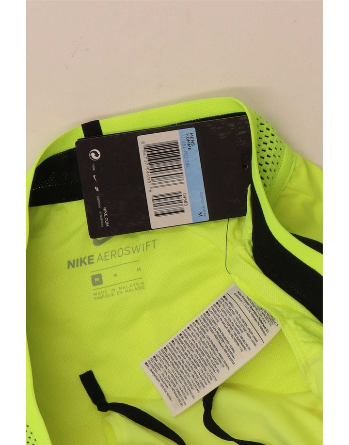 Pantalón corto deportivo Nike Hombre Poliéster amarillo medio