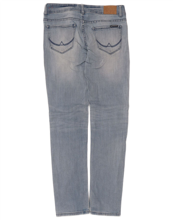 Vaqueros Superdry Mujer Cigarrillo Slim W29 L32 Algodón Azul