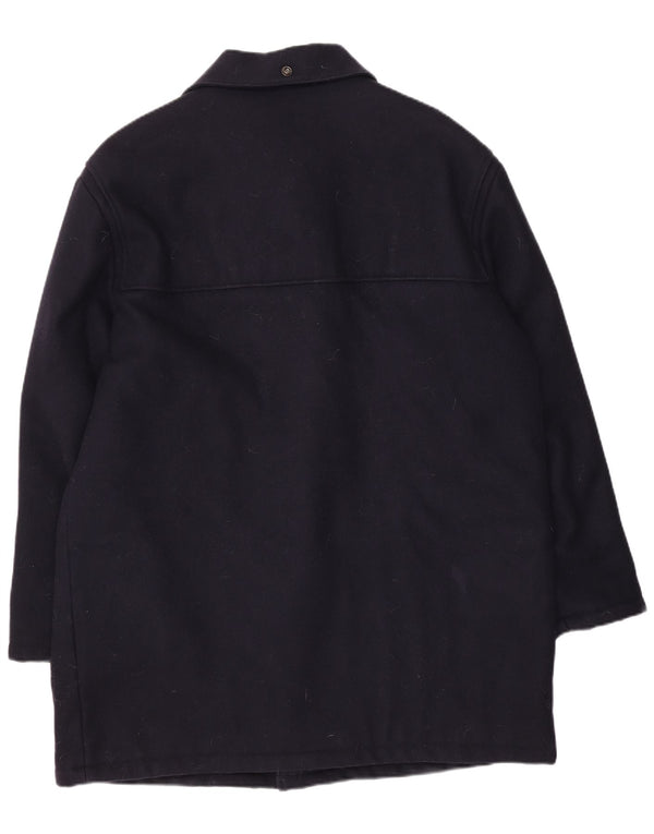 Trenca para hombre North Pole UK 42 XL Lana azul marino