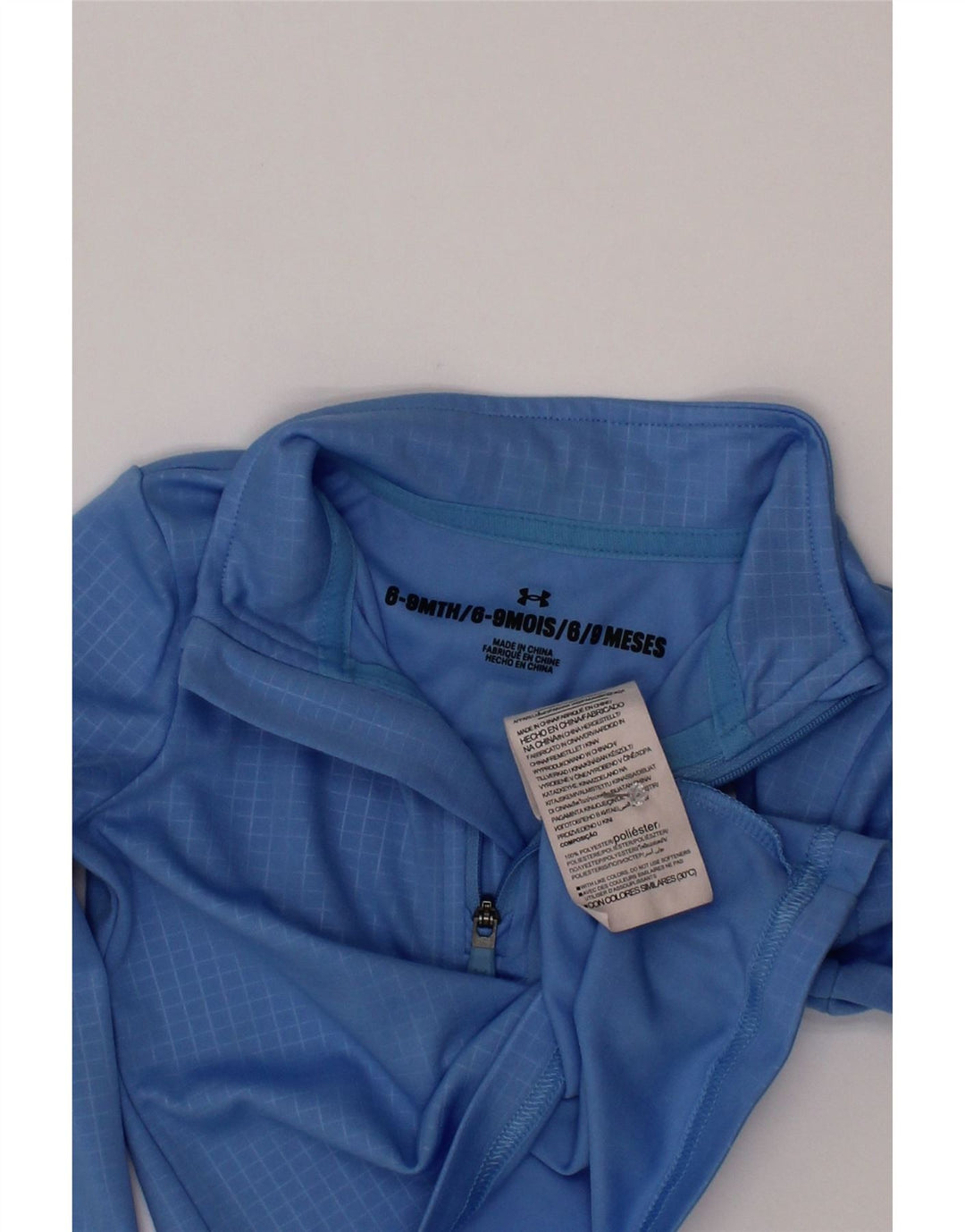 Under Armour Chándal tipo jersey para bebés de 6 a 9 meses, color azul